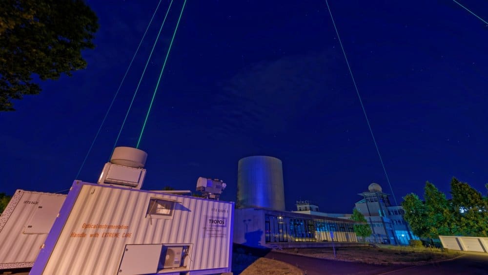 Image: ground station of the European research infrastructure ACTRIS