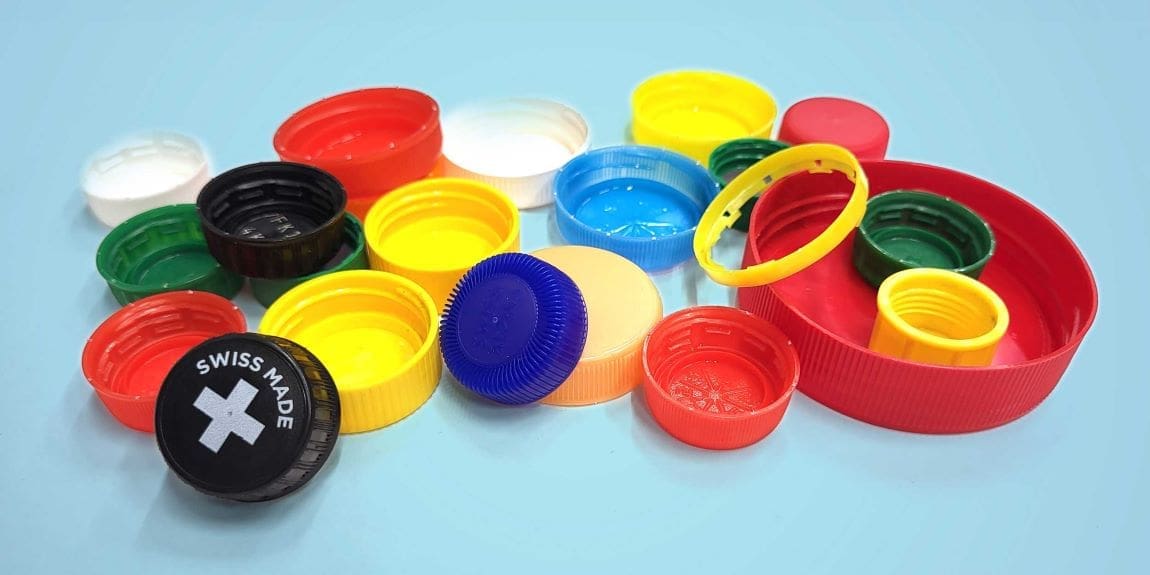 Image: drink bottle caps