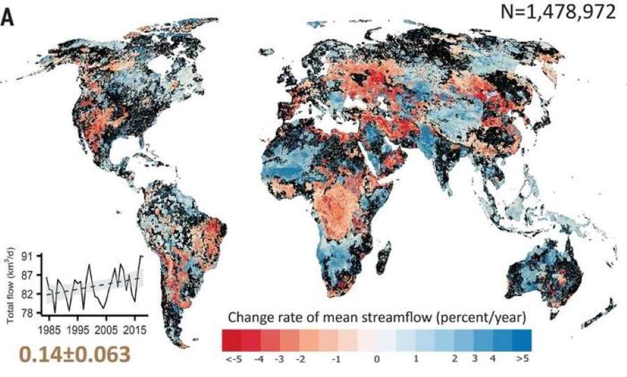 Climate Science Digest: December 12, 2024 changes upstream rivers res