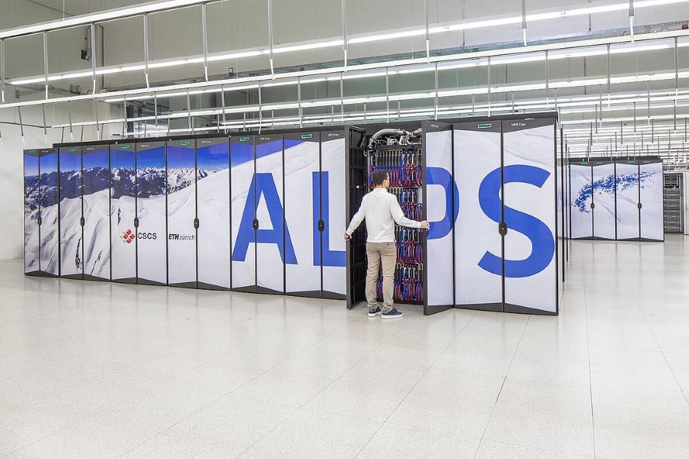 Image: The "Alps" research infrastructure